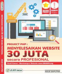 Project PHP Menyelesaikan Website 30 Juta secara Profesional